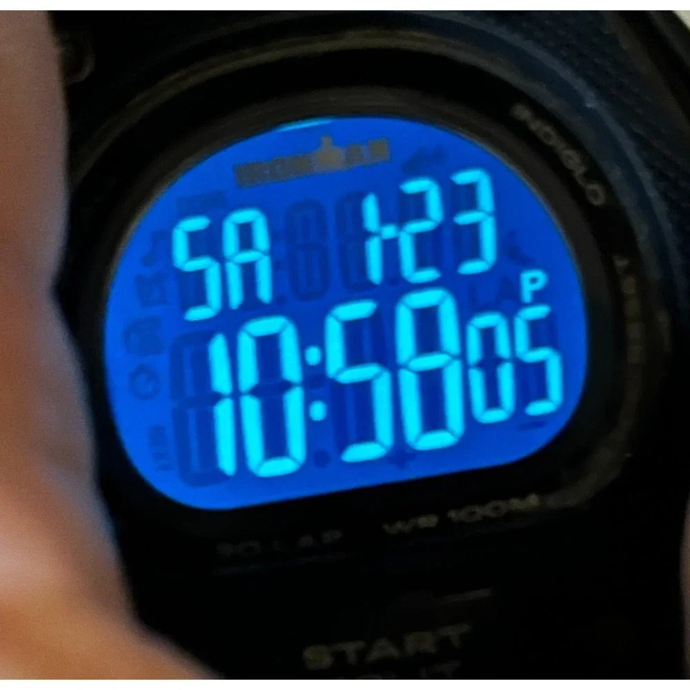 Timex Ironman TW5M48600 Men's 30‑Lap Digital Sport Watch – Rugged & Timeless